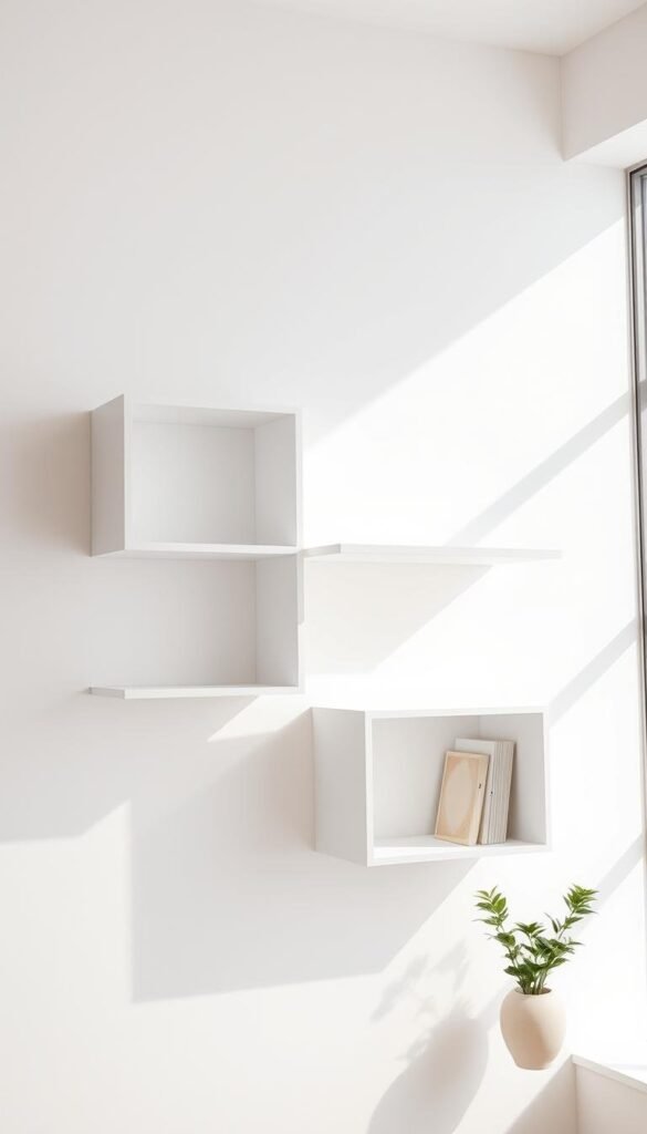 Minimalist shelving units Minimalist shelving units