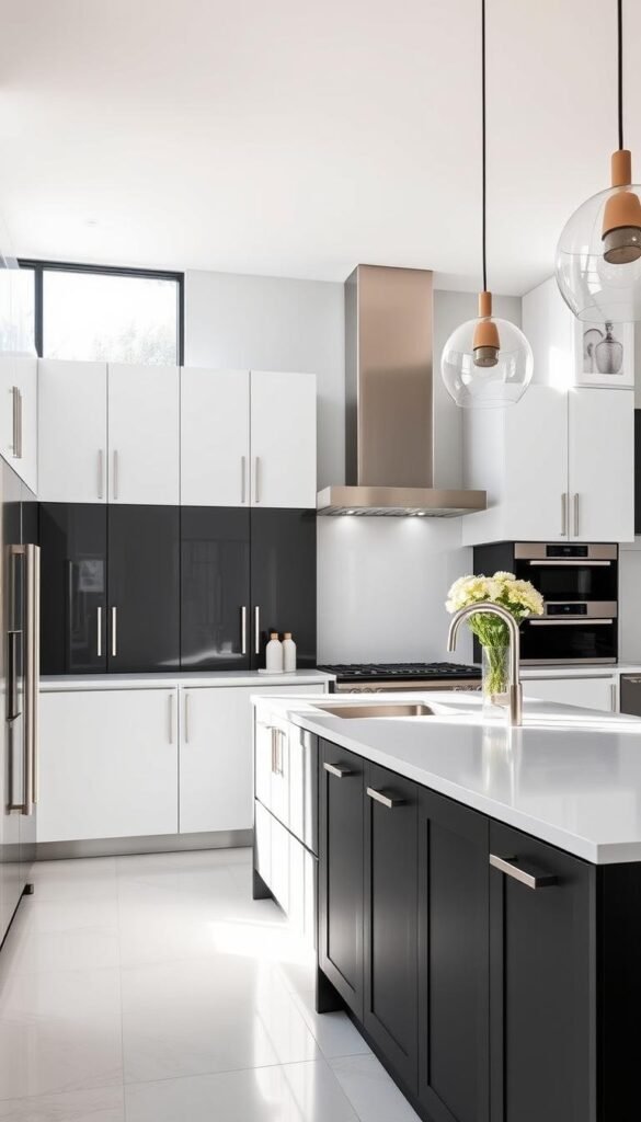 Modern kitchen cabinets enhance home value through popular kitchen trends Modern kitchen cabinets enhance home value through popular kitchen trends