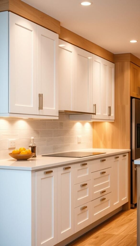 Modern kitchen cabinets with creative cabinet finishes Modern kitchen cabinets with creative cabinet finishes
