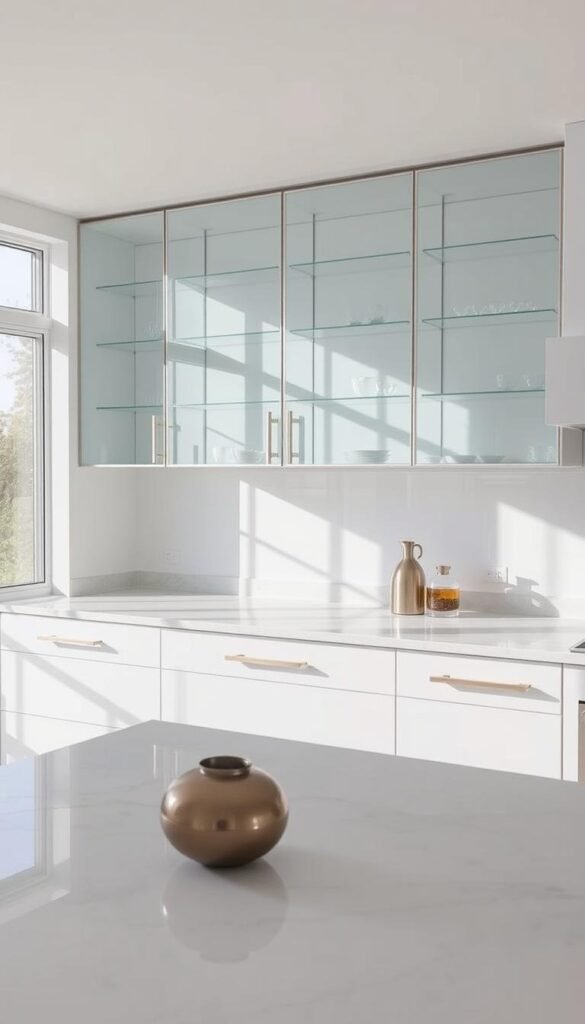 contemporary glass kitchen cabinets contemporary glass kitchen cabinets