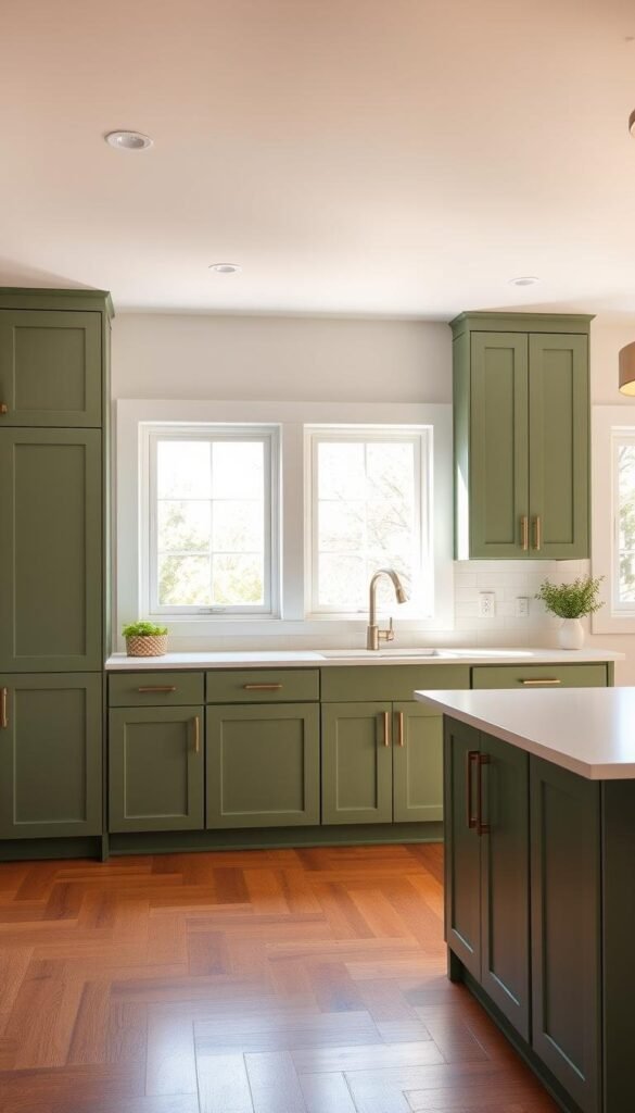 modern green kitchen cabinets modern green kitchen cabinets