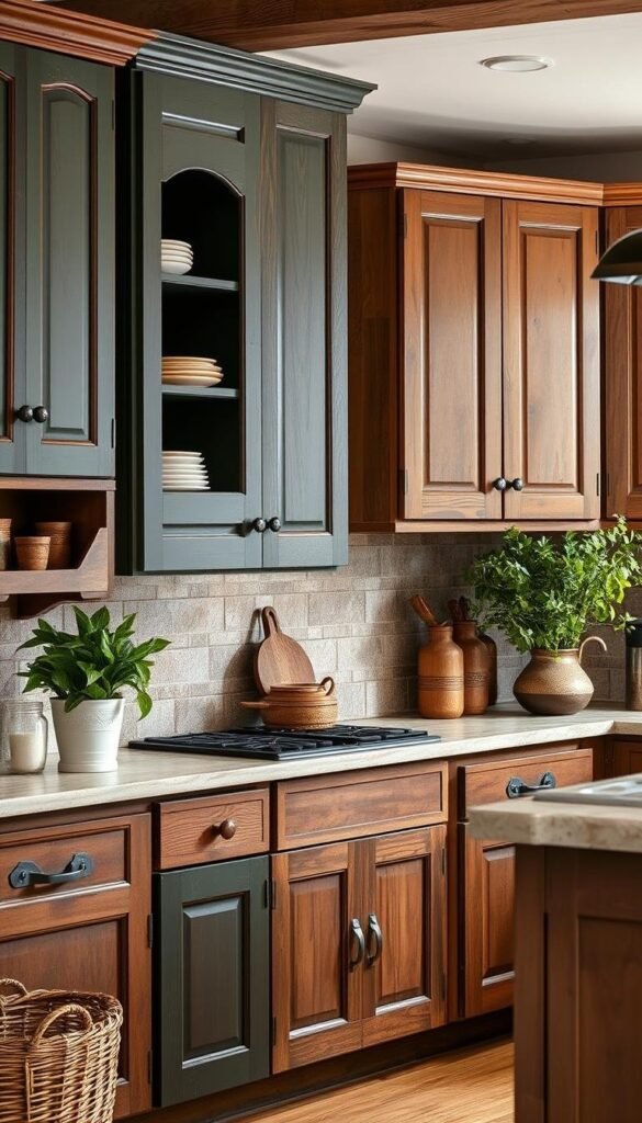 rustic kitchen cabinets color ideas rustic kitchen cabinets color ideas