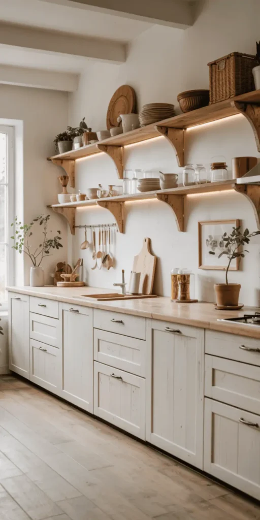 white oak kitchen cabinets