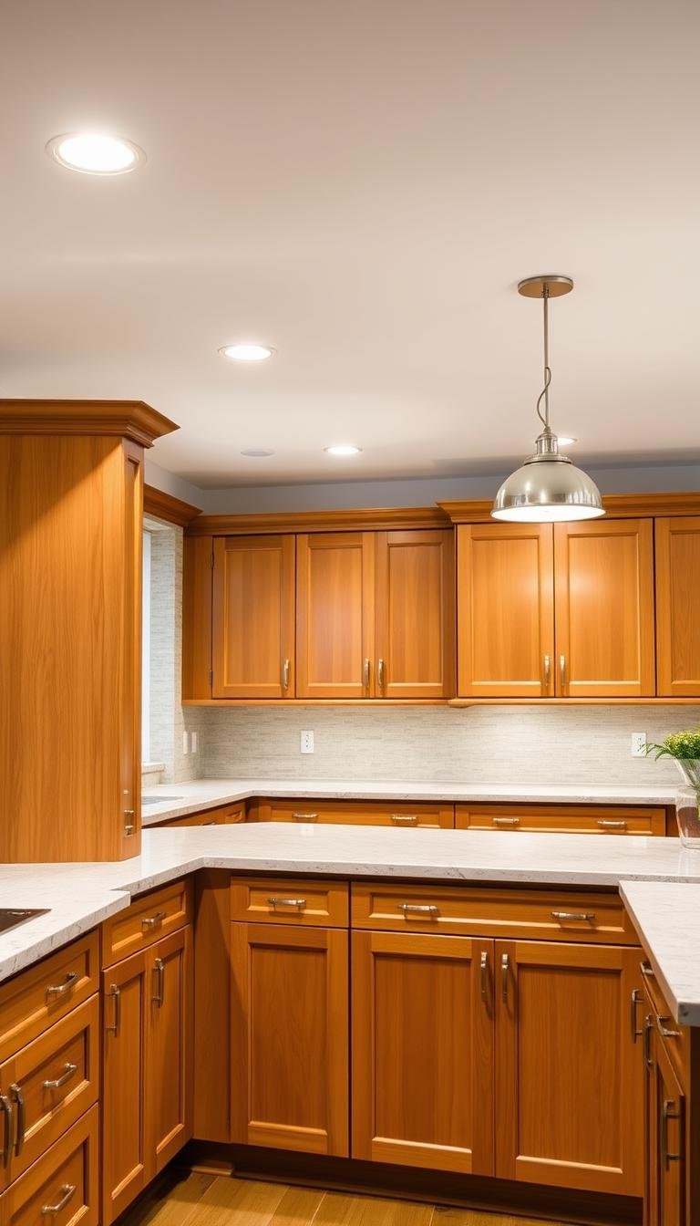 wood kitchen cabinets