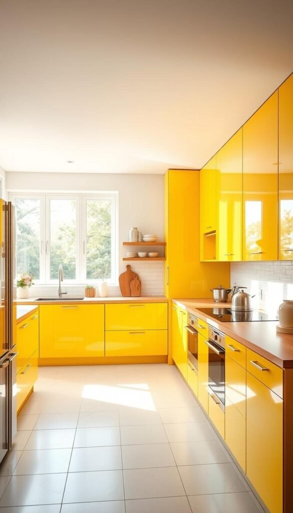 yellow-kitchen-cabinetry-color-combinations yellow-kitchen-cabinetry-color-combinations