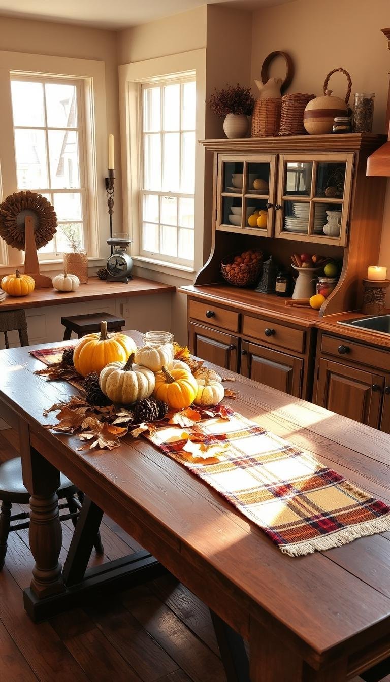 fall home decor kitchen