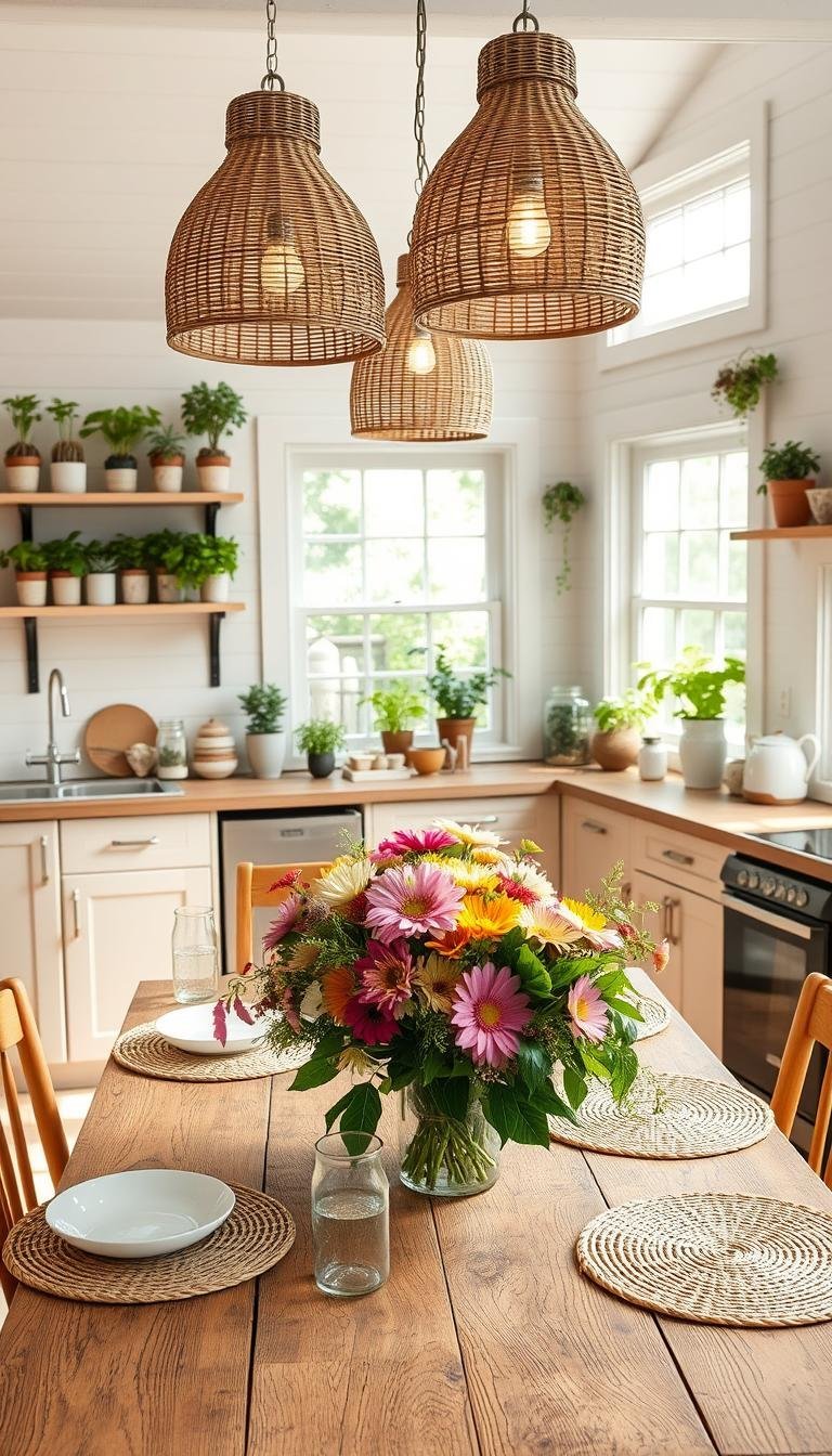 summer home decor kitchen