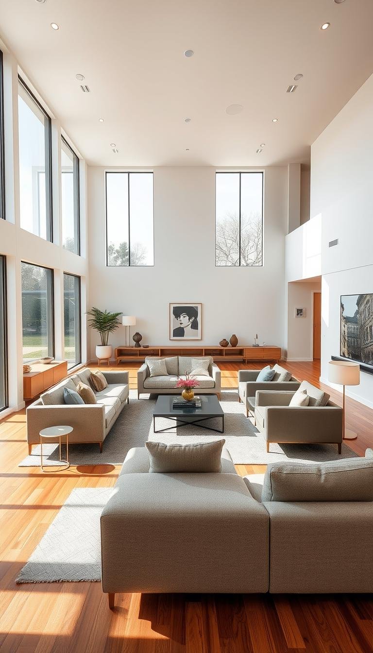 10 Open Living Room Layouts That Create a Seamless Flow