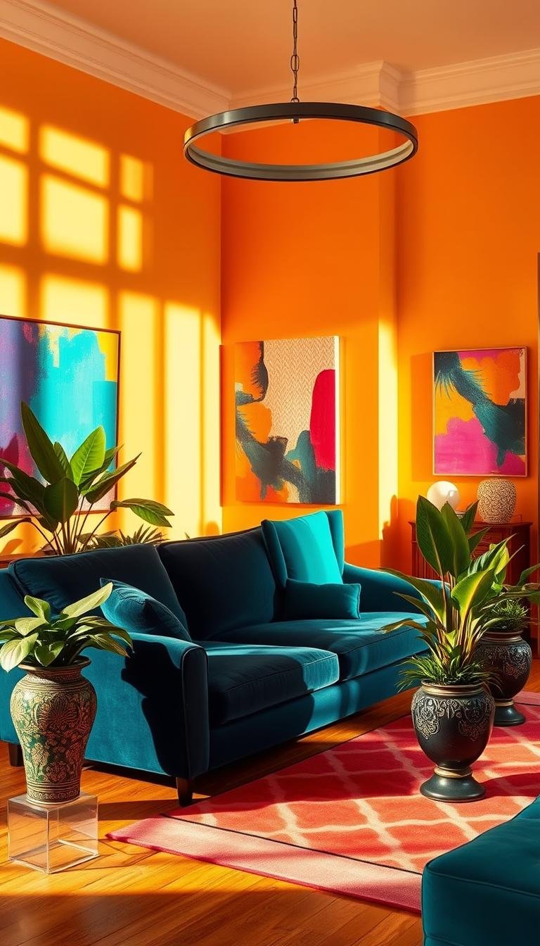 Colorful Living Room Ideas That Are Bold but Beautiful