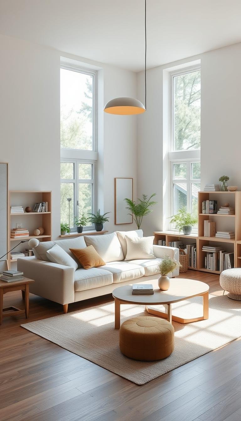 Scandinavian Living Room Inspiration for a Clean, Cozy Vibe