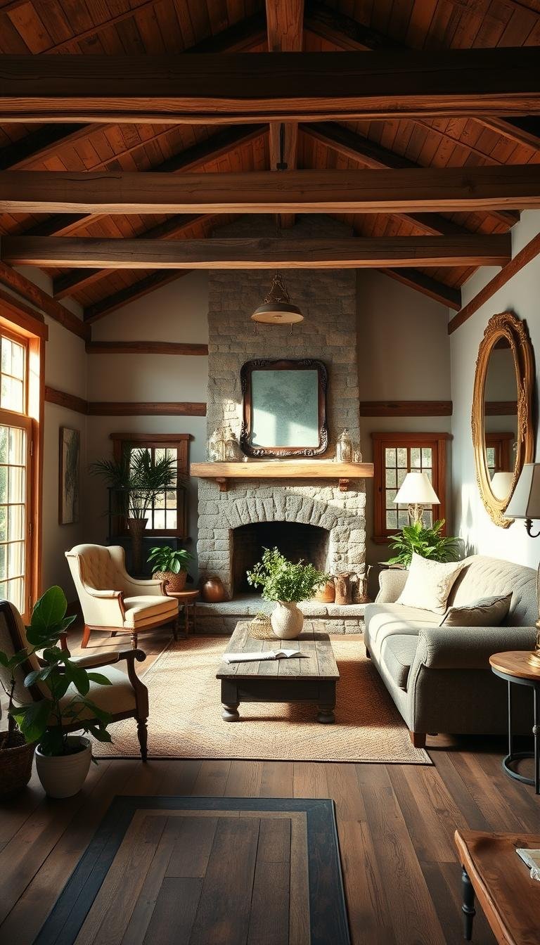 farmhouse living room