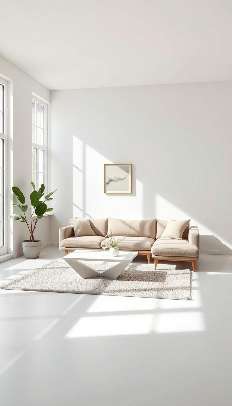 minimalist living room