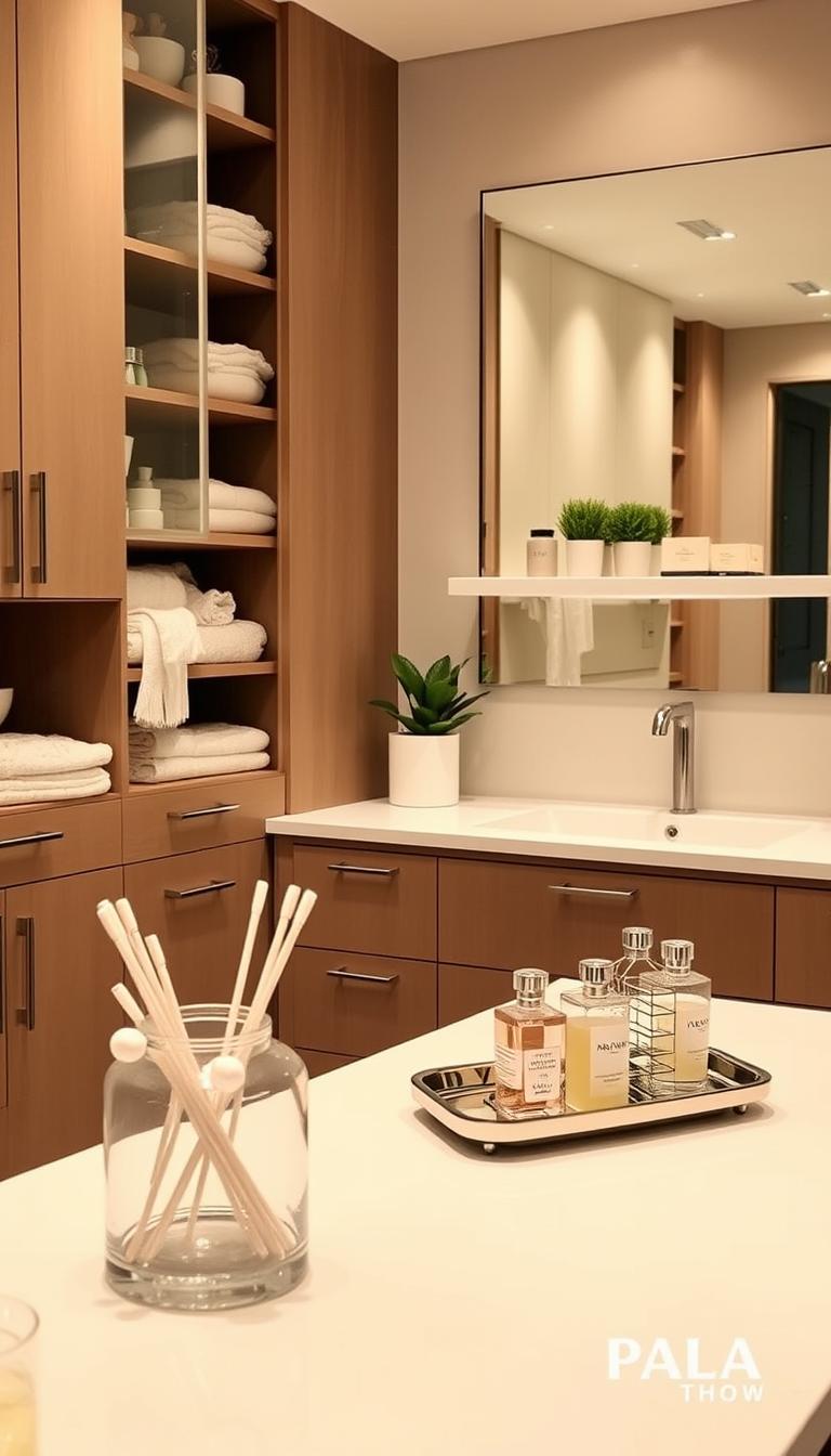 bathroom organization