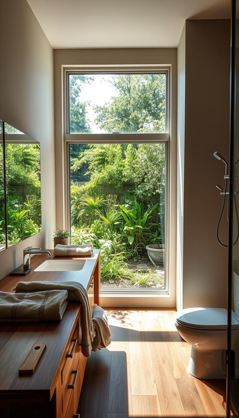 green bathroom