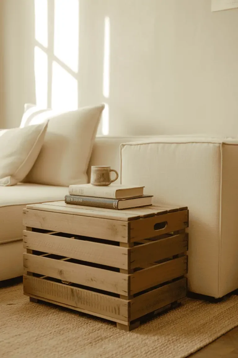 Rustic Wood Crate Ideas for Warm, Collected Rooms