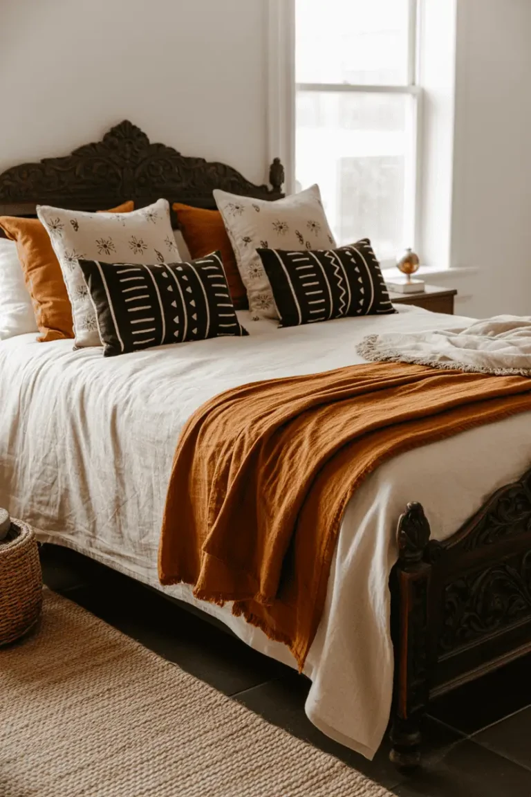 Afrohemian Bedroom Ideas That Feel Warm and Layered