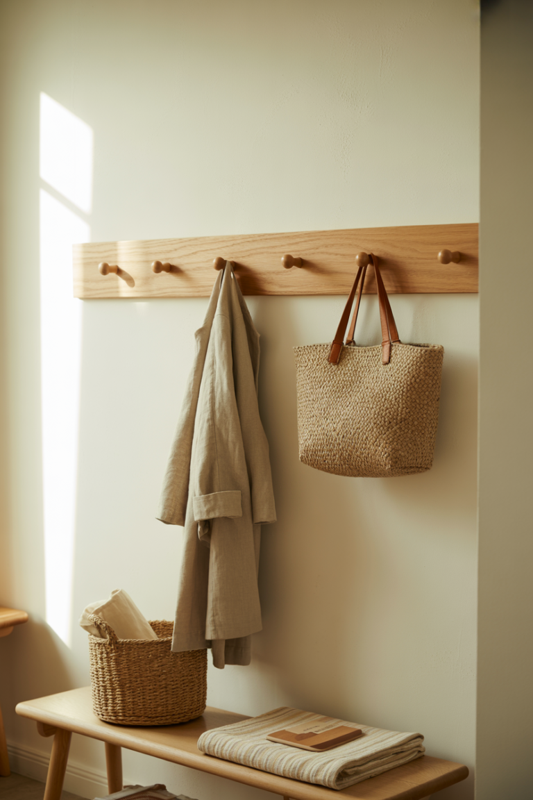 Wooden Wall Hooks & Racks