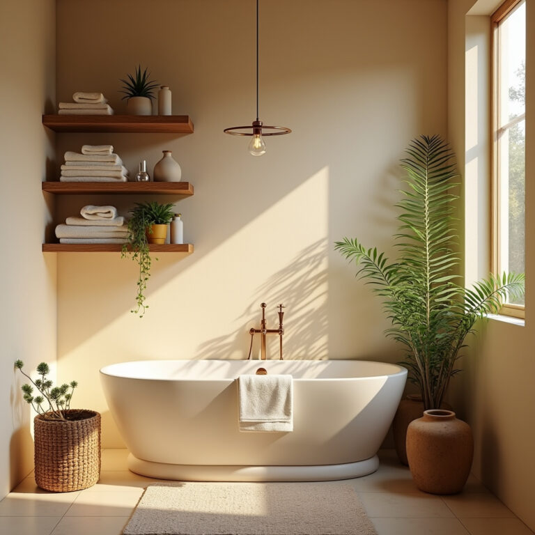 12 Rustic Bathroom Decor Ideas That Feel Spa-Like